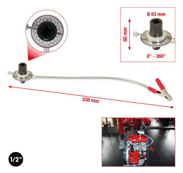 Úhloměr úhlu natočení KS TOOLS 516.1196