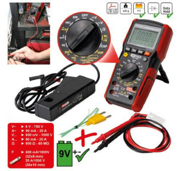 Univerzální měřicí přístroj (multimetr) KS TOOLS 117.0215