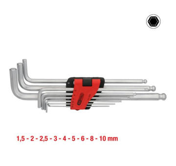 Sada uhlových skrutkovačov KS TOOLS 151.3220