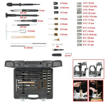 Sada cisticioh/frezovaciho naradi, CR-sachta injektoru KS TOOLS 152.1210