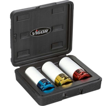 Sada kovaných nástrčkových kľúčov VIGOR V2522