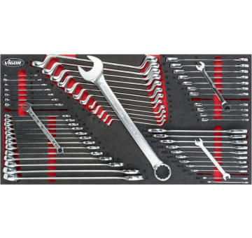 Sada očkových a vidlicových kľúčov VIGOR V6650