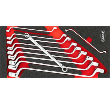 Sada dvojitých očkových kľúčov VIGOR V6722N