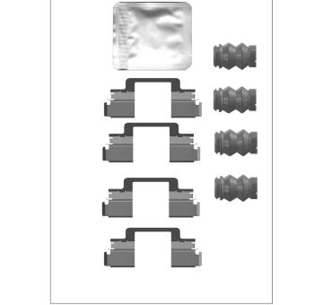 Sada prislusenstvi, oblozeni kotoucove brzdy ELTA AUTOMOTIVE EA8930