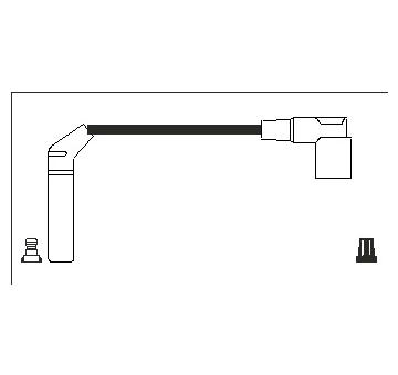 Sada kabelů pro zapalování ELTA AUTOMOTIVE ET4051