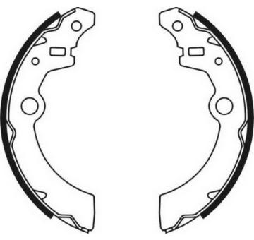 Sada brzdových čelistí ABE C08021ABE