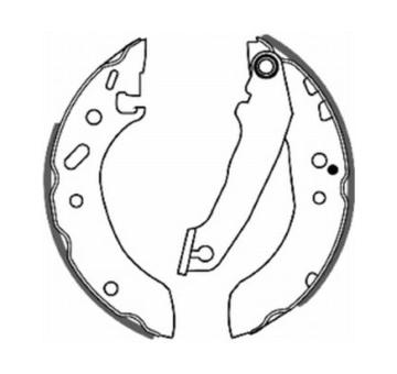 Sada brzdových čelistí ABE C0G021ABE