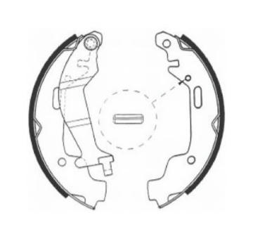 Sada brzdových čelistí ABE C0X014ABE