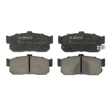 Sada brzdových destiček, kotoučová brzda ABE C21030ABE