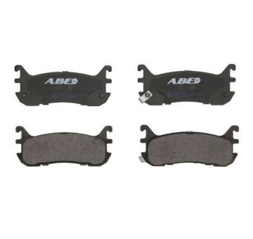 Sada brzdových destiček, kotoučová brzda ABE C23009ABE