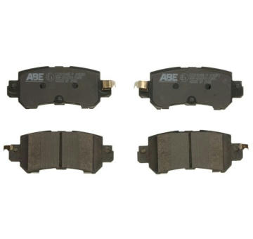 Sada brzdových destiček, kotoučová brzda ABE C23018ABE-P