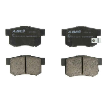 Sada brzdových destiček, kotoučová brzda ABE C24009ABE