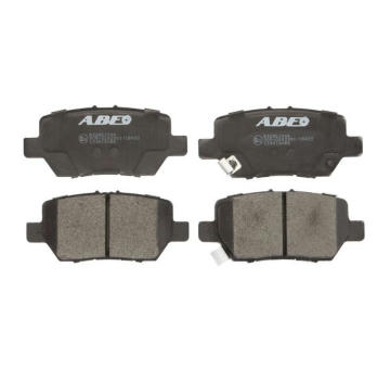 Sada brzdových destiček, kotoučová brzda ABE C24016ABE