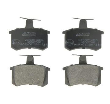 Sada brzdových destiček, kotoučová brzda ABE C2A001ABE