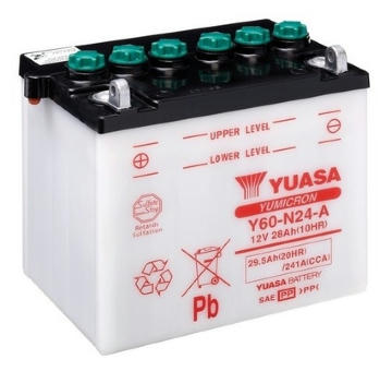 startovací baterie YUASA Y60-N24-A