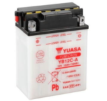startovací baterie YUASA YB12C-A
