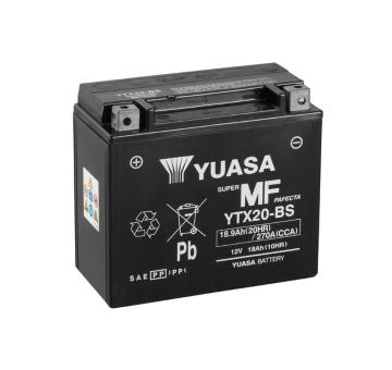 startovací baterie YUASA YTX20-BS