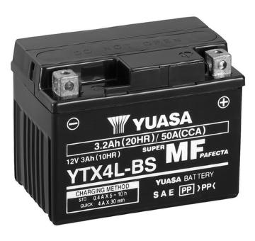 startovací baterie YUASA YTX4L-BS