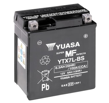 startovací baterie YUASA YTX7L-BS