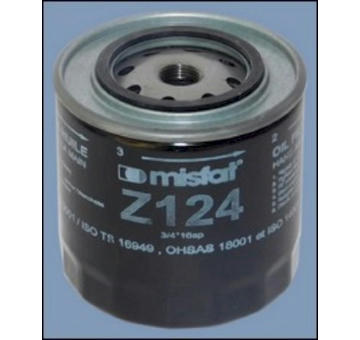 Olejový filtr MISFAT Z124