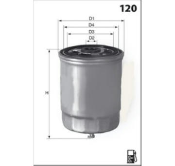 Palivový filtr MISFAT M707