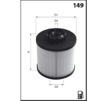 Palivový filtr MISFAT F157X