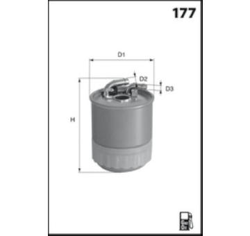 Palivový filtr MISFAT M660