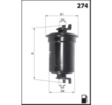 Palivový filtr MISFAT E133