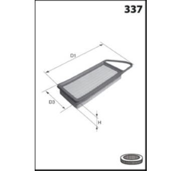 Vzduchový filtr MISFAT P892