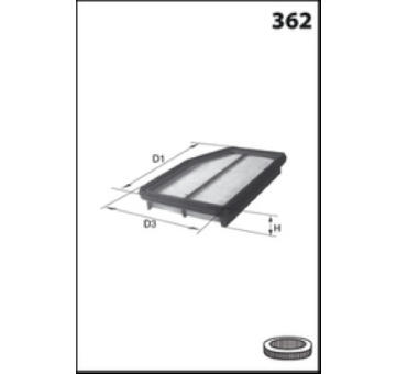 Vzduchový filtr MISFAT P780