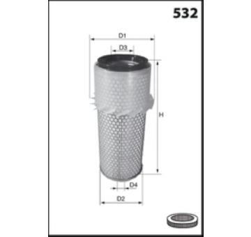 Vzduchový filtr MISFAT R743
