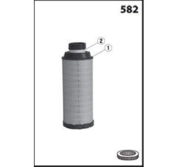 Vzduchový filtr MISFAT KITR487/R625