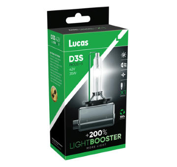 Žárovka, hlavní světlomet LUCAS LLXD3S200SR