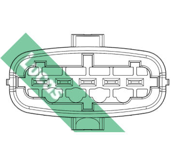 Snímač množství protékajícího vzduchu LUCAS FDM797