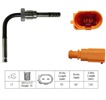 Cidlo, teplota vyfukovych plynu LUCAS LGS7114