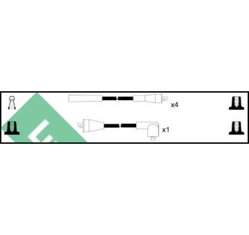 Sada kabelů pro zapalování LUCAS LUC4139