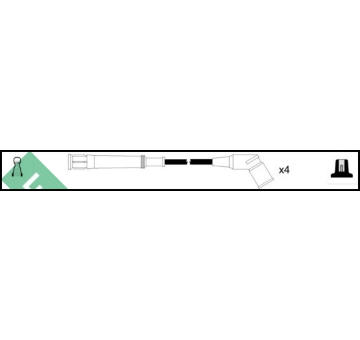 Sada kabelů pro zapalování LUCAS LUC5067