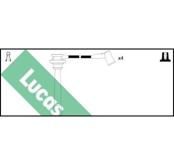 Sada kabelů pro zapalování LUCAS LUC7438