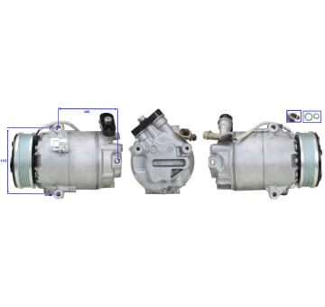 Kompresor klimatizácie LUCAS ACP517