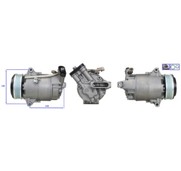 Kompresor klimatizácie LUCAS ACP346