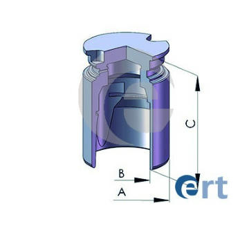 Piest brzdového strmeňa ERT 150224-C