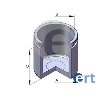 Piest brzdového strmeňa ERT 150275-C