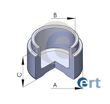 Piest brzdového strmeňa ERT 150584-C