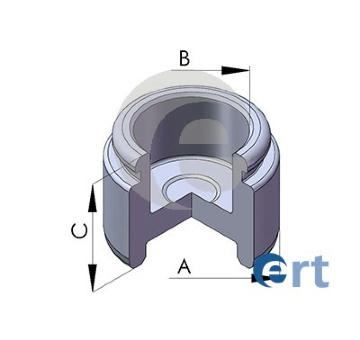 Piest brzdového strmeňa ERT 150771-C
