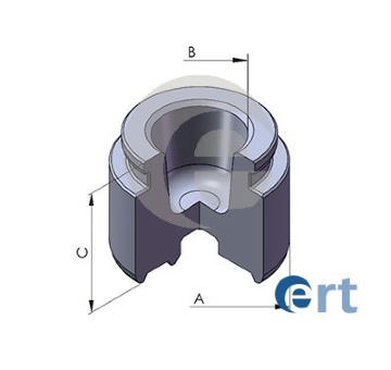 Piest brzdového strmeňa ERT 150788-C