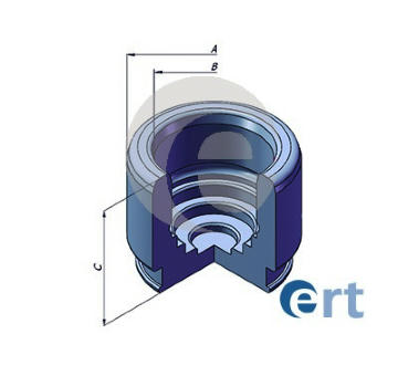 Piest brzdového strmeňa ERT 150946-C