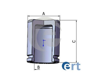 Piest brzdového strmeňa ERT 150951-C