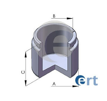 Piest brzdového strmeňa ERT 150955-C