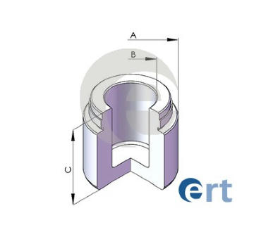 Piest brzdového strmeňa ERT 150977-C