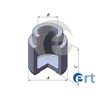 Piest brzdového strmeňa ERT 151076-C